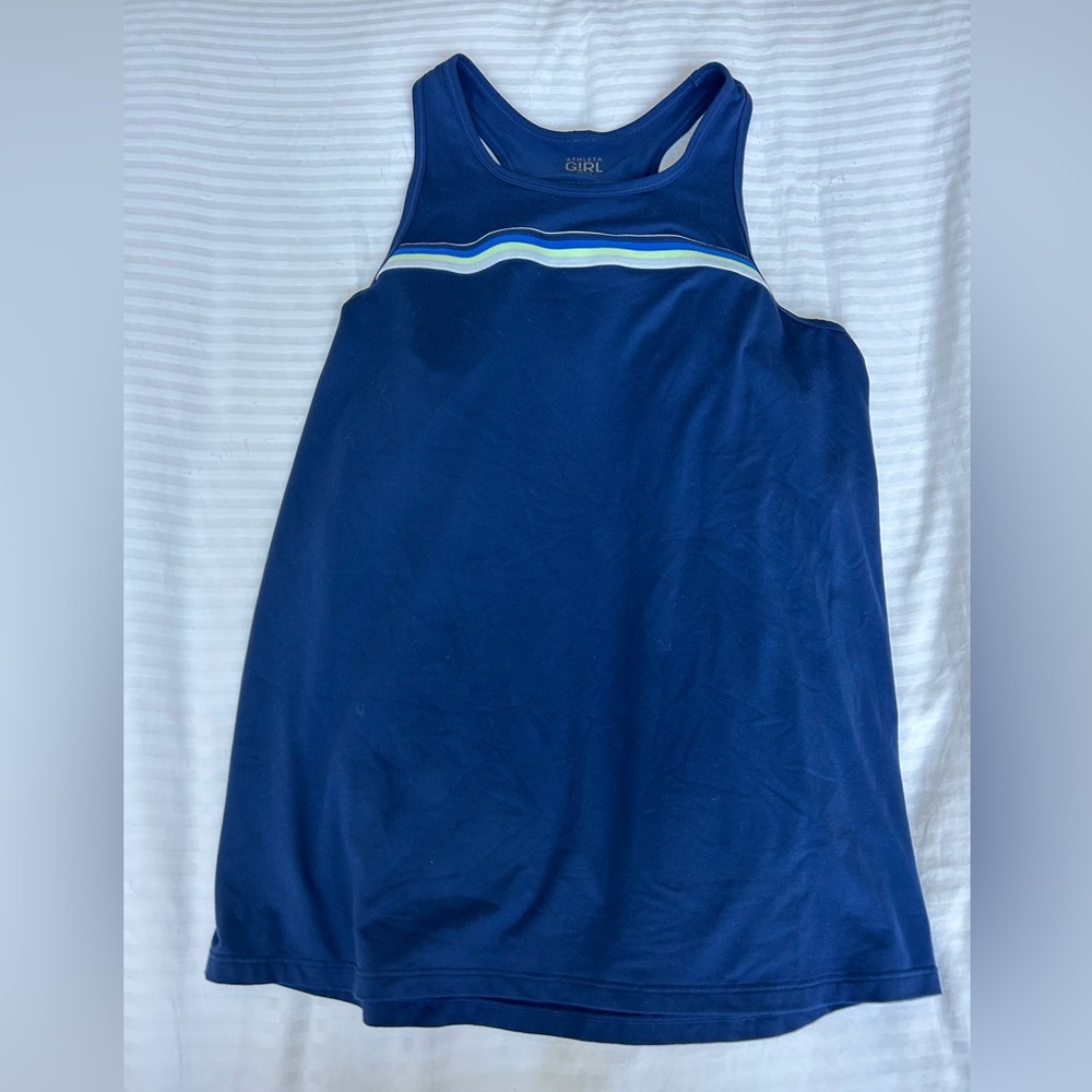 Blue athleta tank